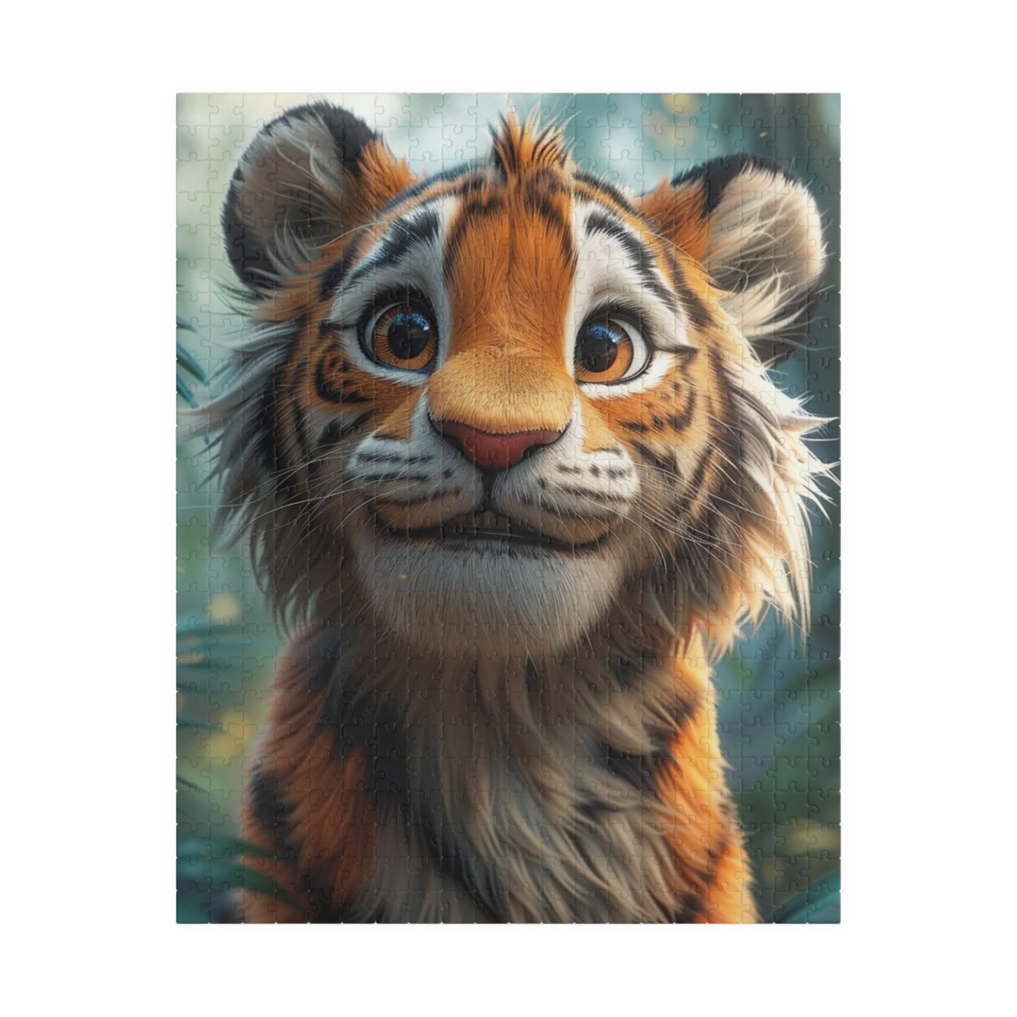 Timmy The Tiger - Premium Puzzle Available in 110, 252, or 520 Pieces for Puzzle Lovers