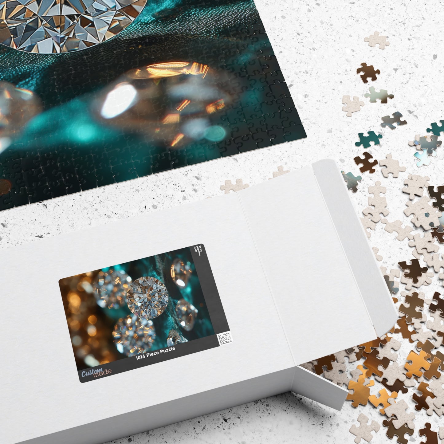 Glittering Diamonds - 1014-Piece Jigsaw Puzzle
