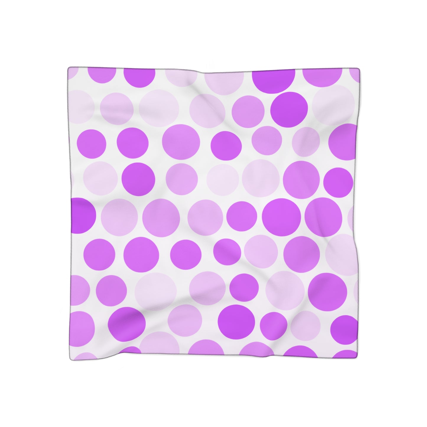 Shades of Purple Polka Dots SCarf