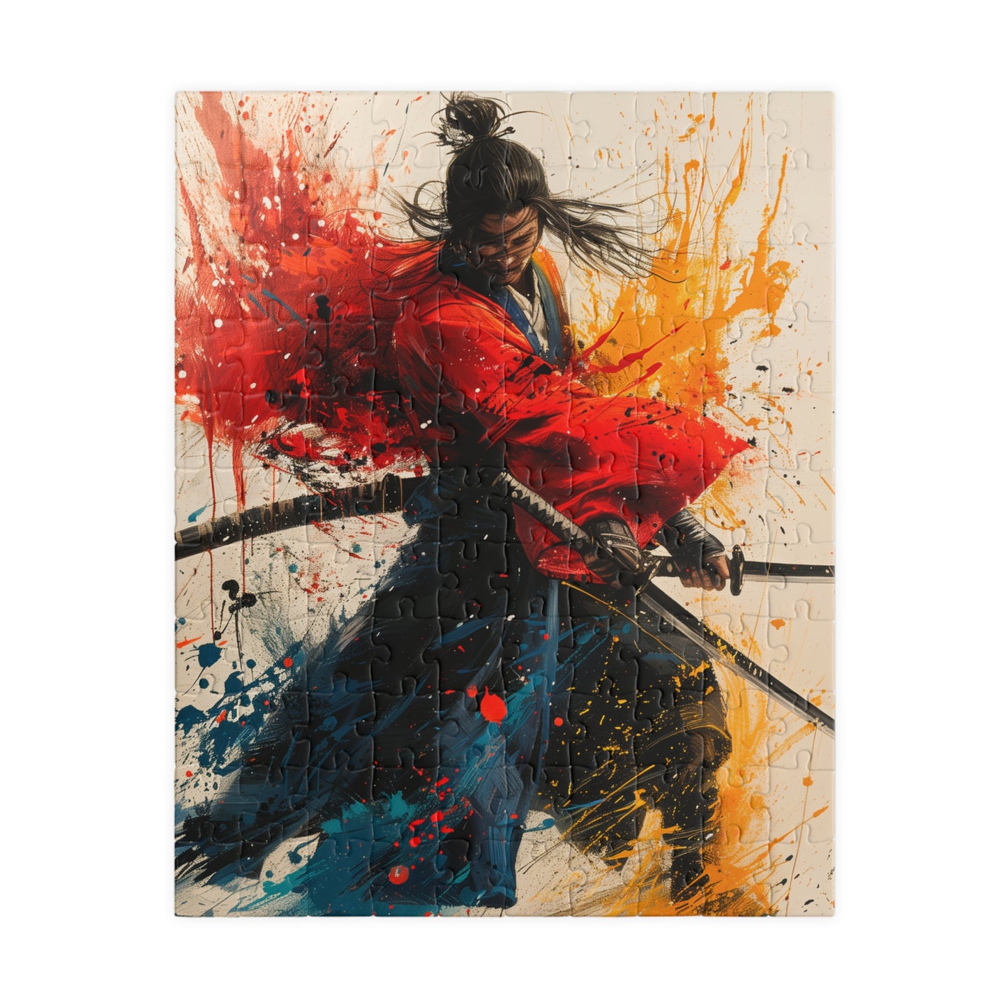 The Ronin - Premium Puzzle Available in 110, 252, or 520 Pieces for Puzzle Lovers