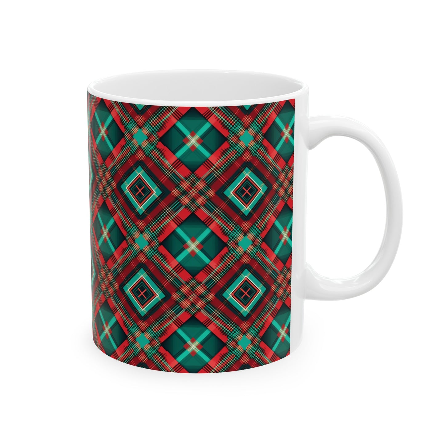 Christmas Theme Tartan Print