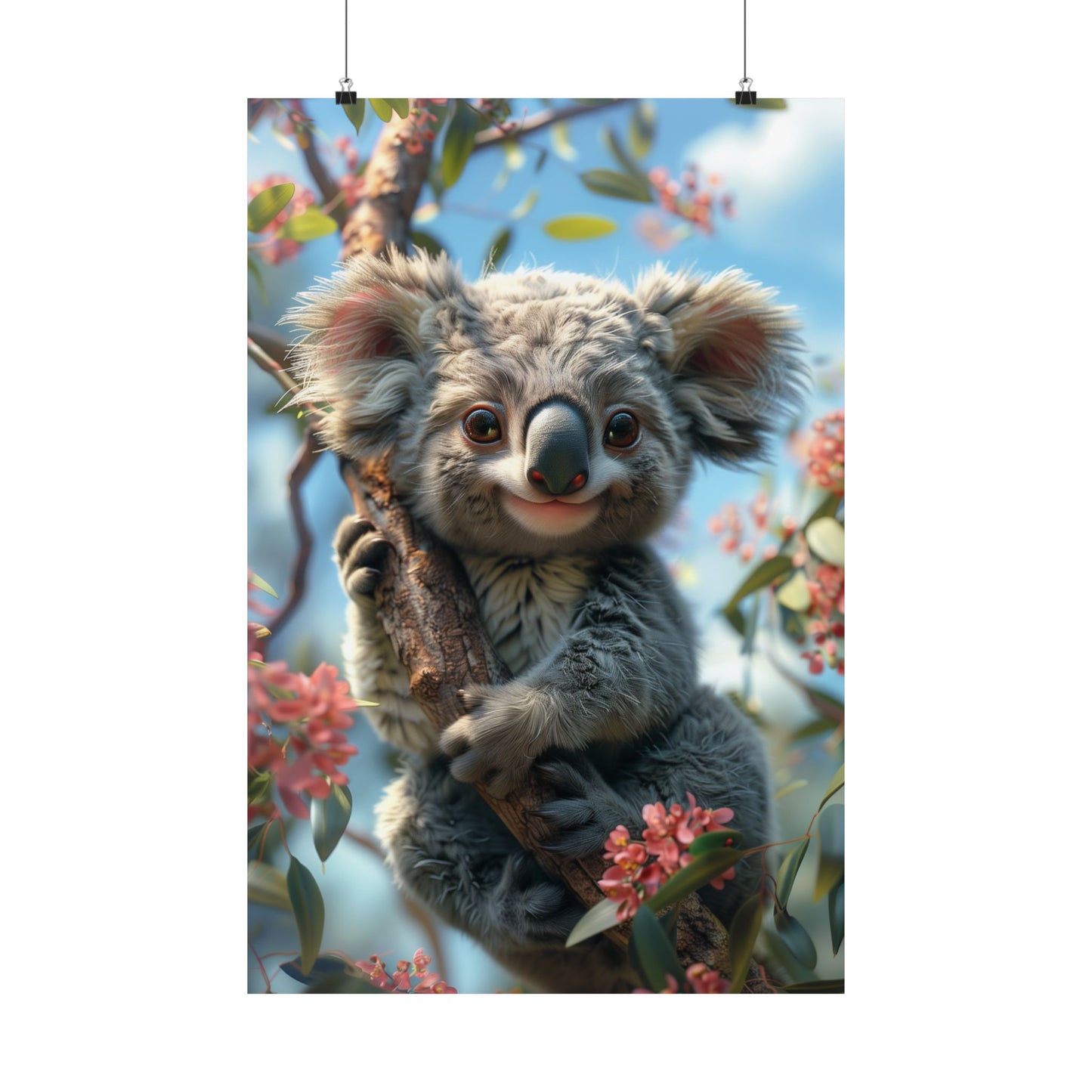 Kelly Koala - Physical Print Stunning Premium Poster