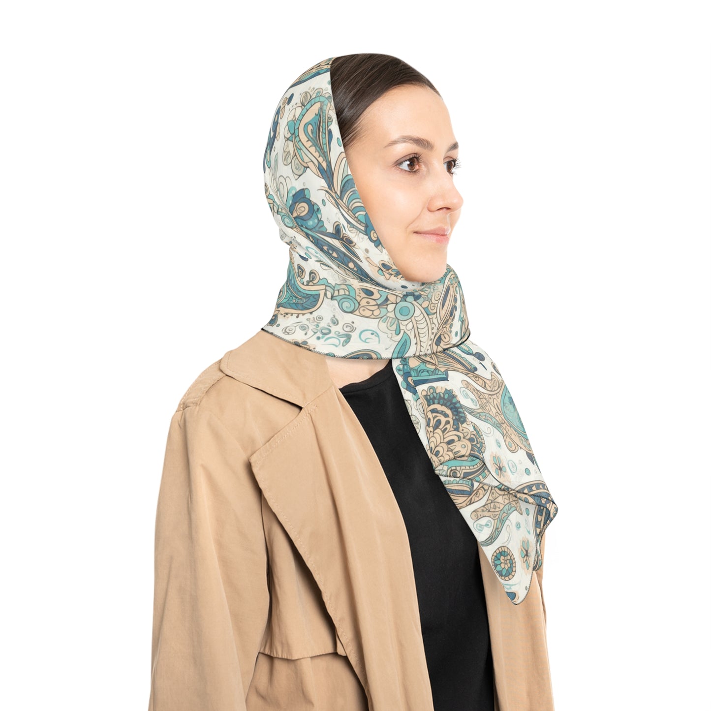Paisley Print Scarf