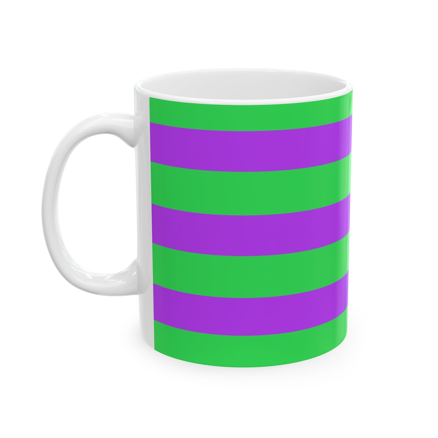 Purple Green Stripes