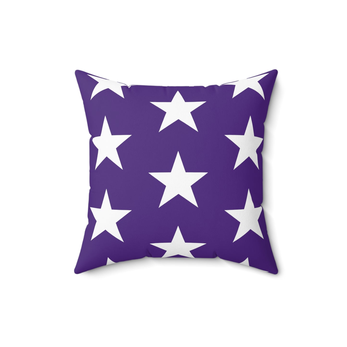 White Stars on Purple - Pillowcase & Pillow