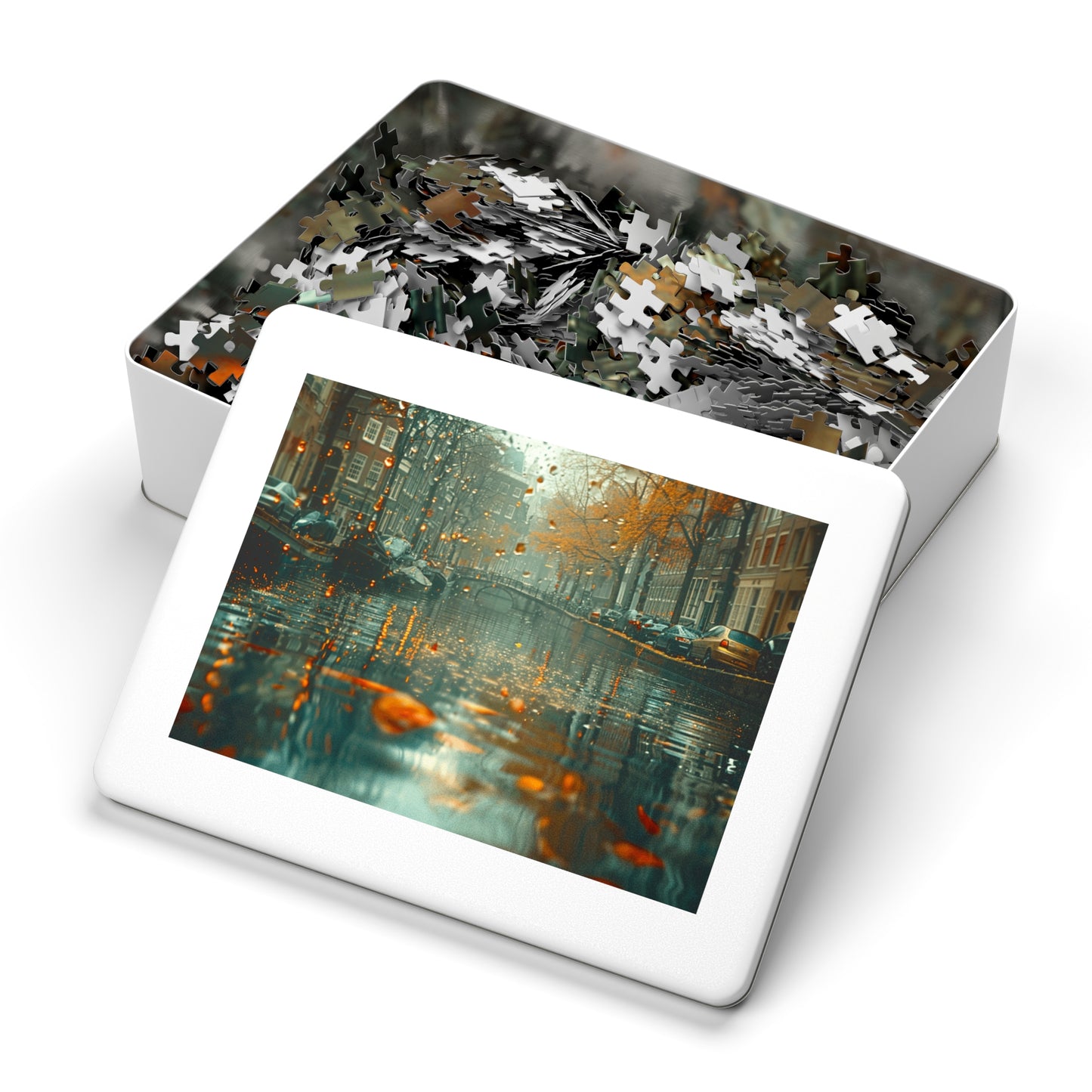 Amsterdam Canal - 2000-Piece Jigsaw Puzzle