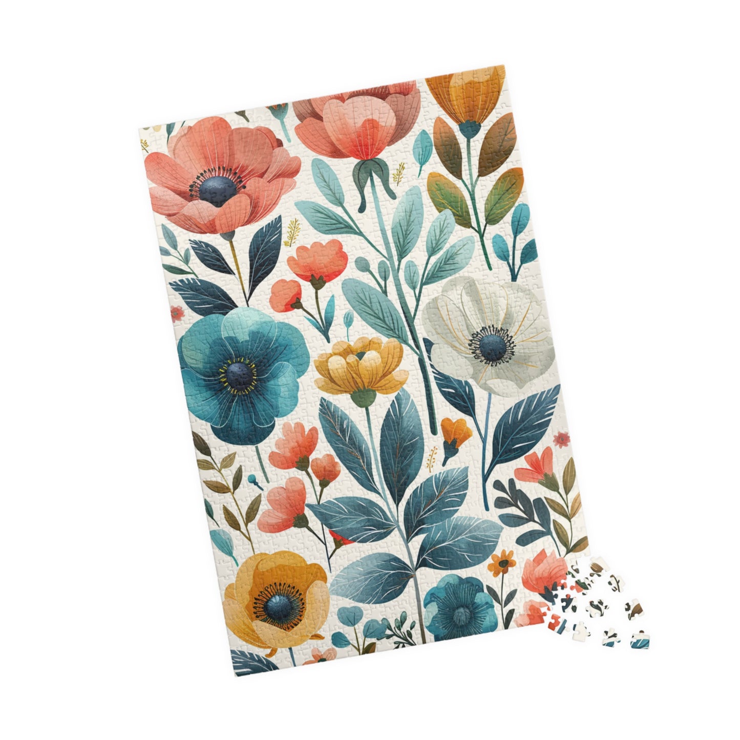 Pastel Flowers - 1014-Piece Jigsaw Puzzle