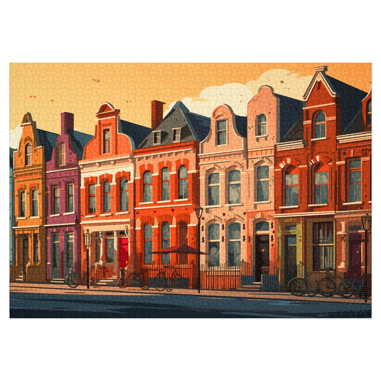Dutch Houses - 2000-Piece Jigsaw Puzzle