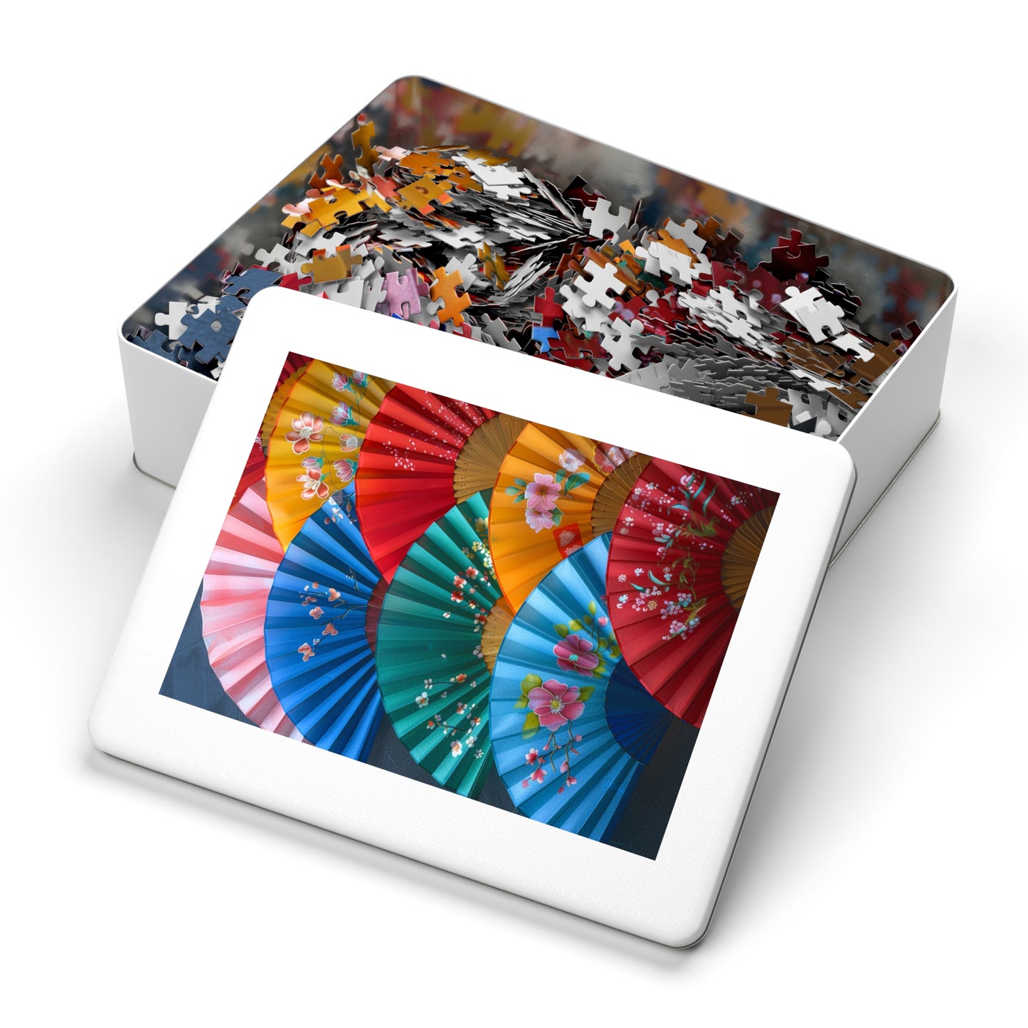 Japanese Fans - 2000-Piece Jigsaw Puzzle