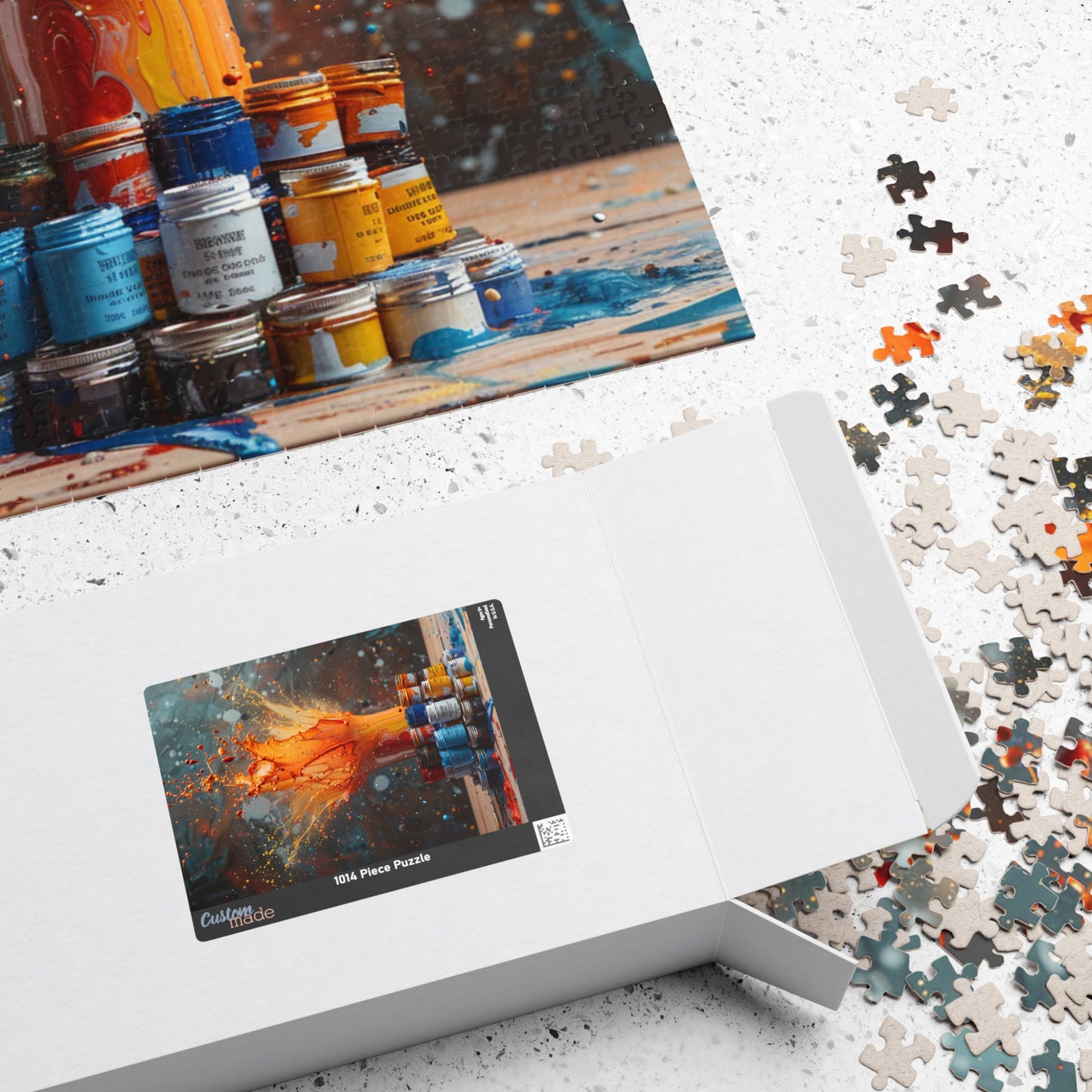 Painters Mess - 1014-Piece Jigsaw Puzzle