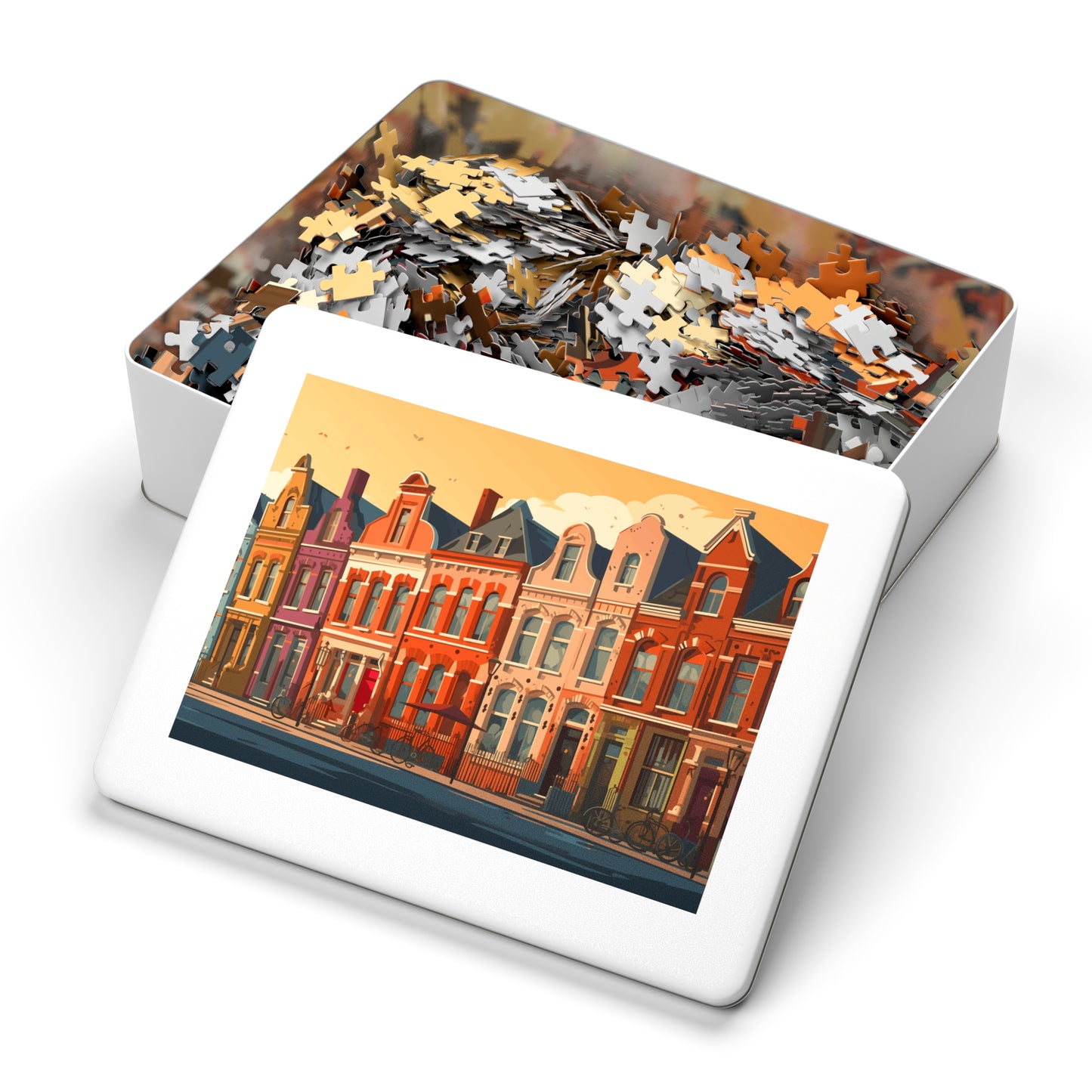 Dutch Houses - 2000-Piece Jigsaw Puzzle