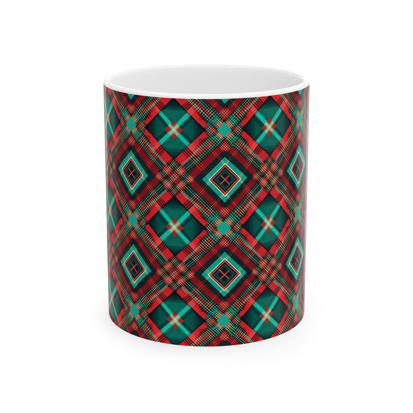 Christmas Theme Tartan Print