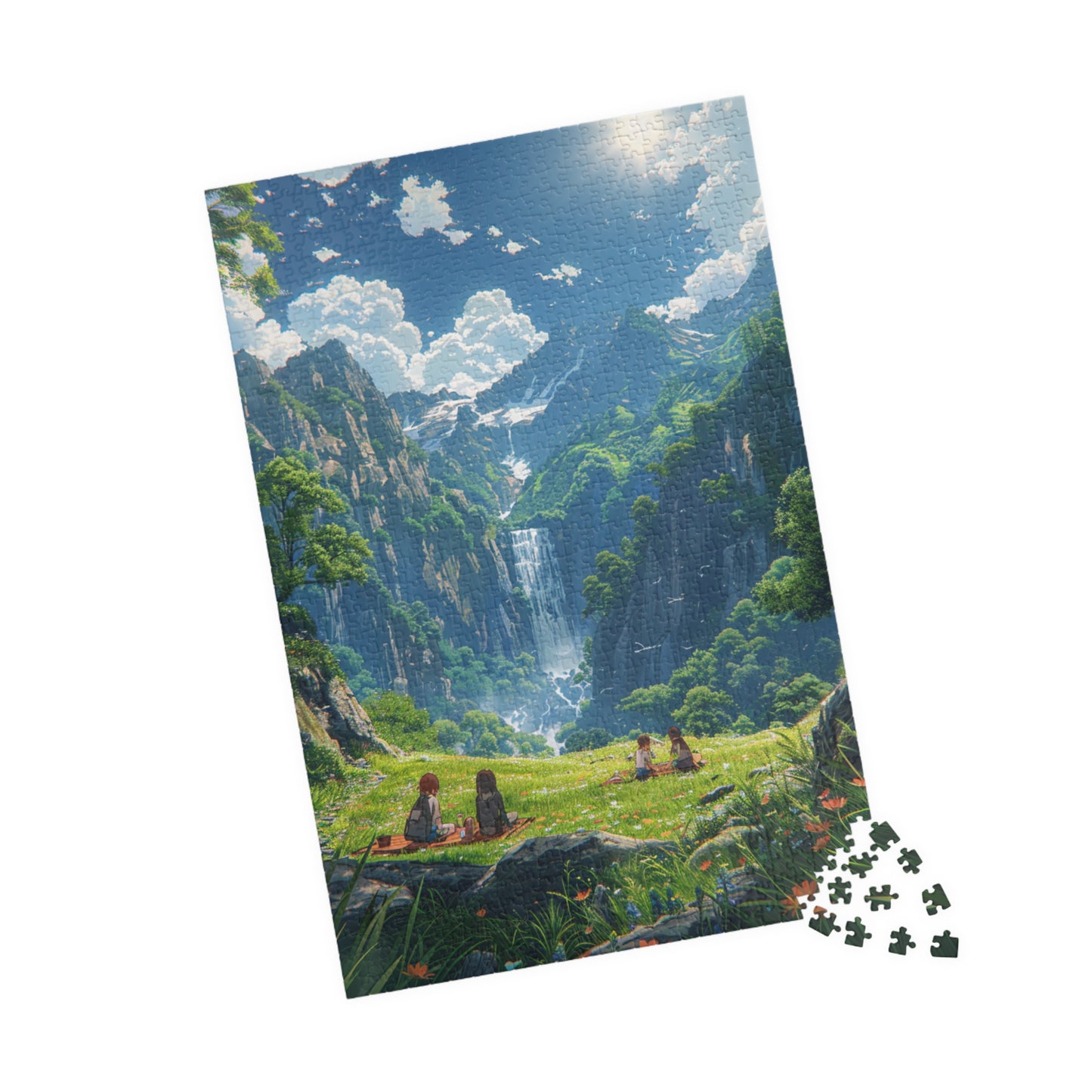 Picnic With A View - 1014-Piece Jigsaw Puzzle