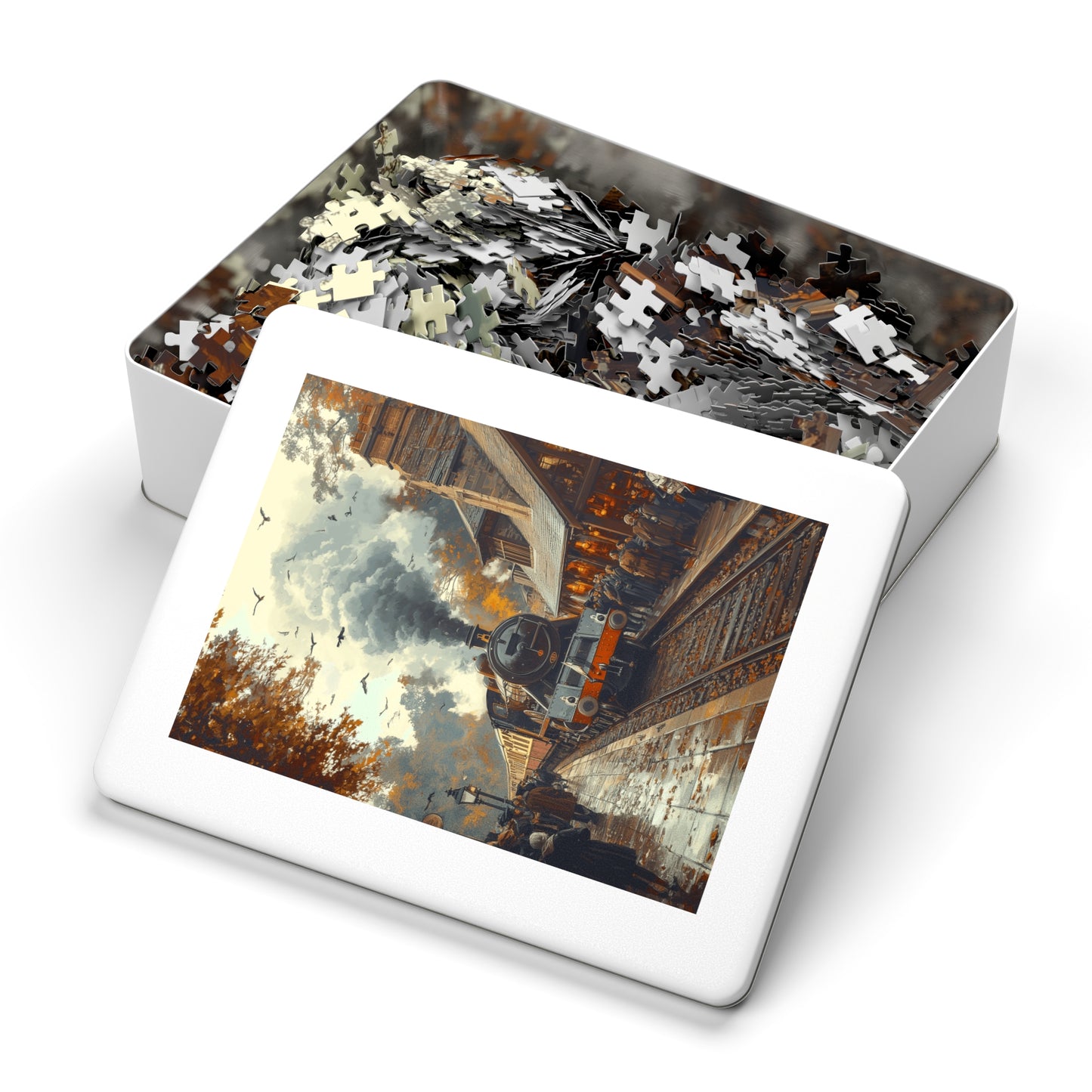 Tracks Through Time - 2000-Piece Jigsaw Puzzle