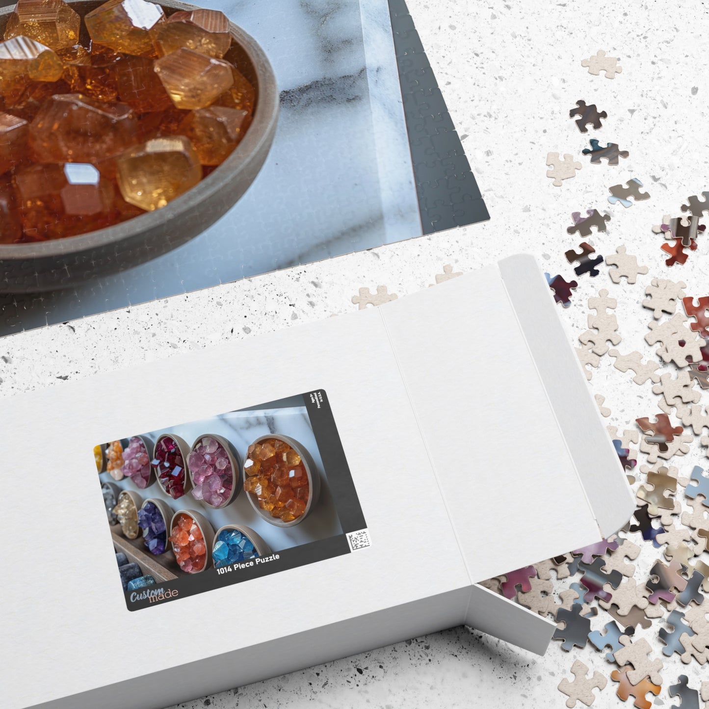 Gem Stones - 1014-Piece Jigsaw Puzzle