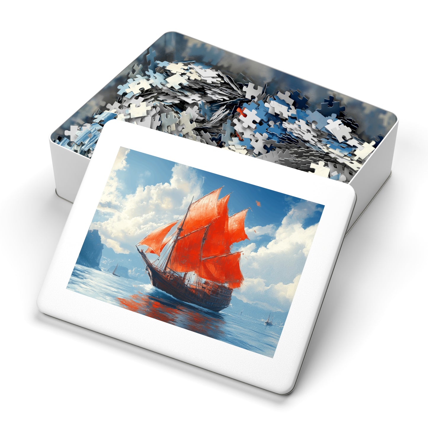 Chinese Junk Boat - 2000-Piece Jigsaw Puzzle