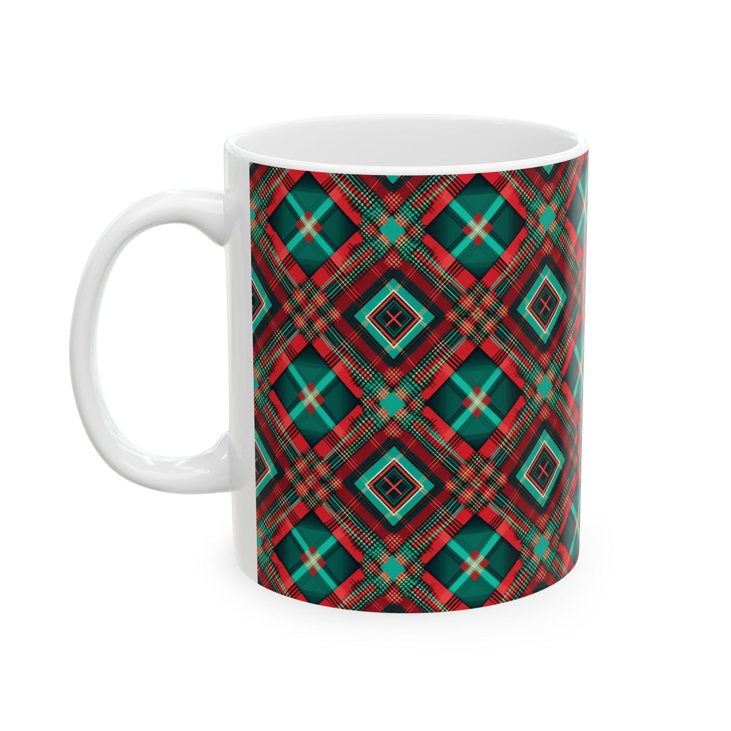 Christmas Theme Tartan Print