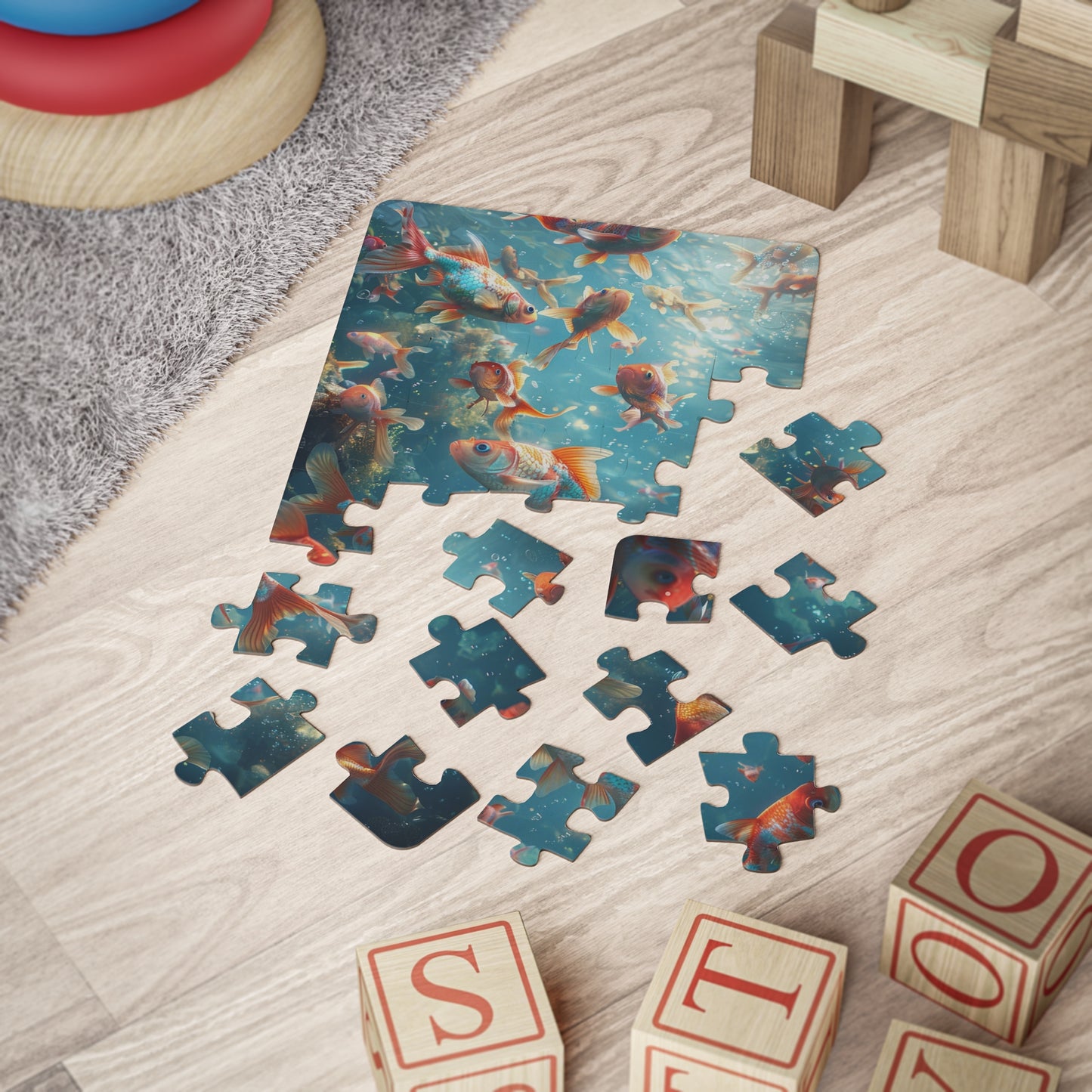 School of Fish - 30-Piece Kids Jigsaw Puzzle