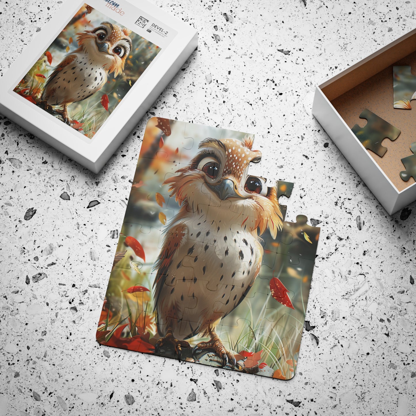 Delta The Baby Falcon - 30-Piece Kids Jigsaw Puzzle