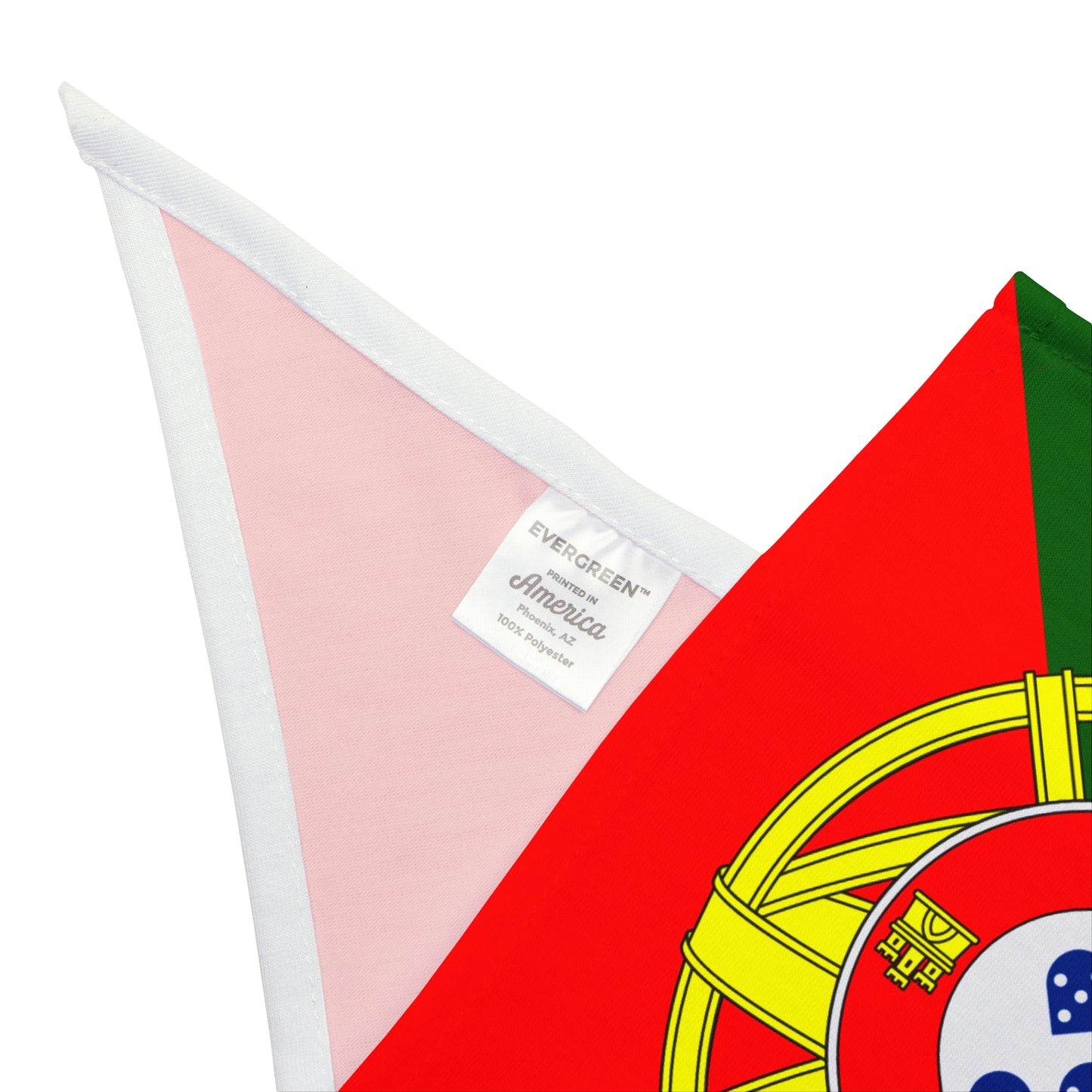 Portugal Flag - Tie Up Pet Bandana