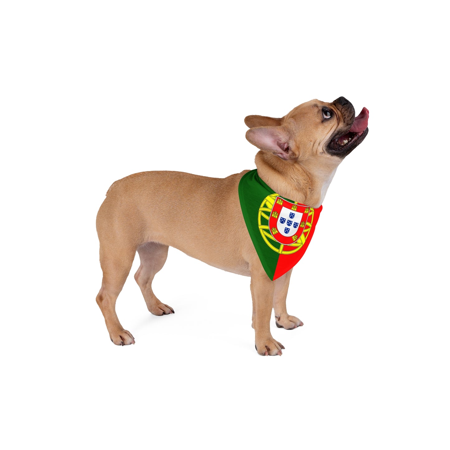 Portugal Flag - Tie Up Pet Bandana