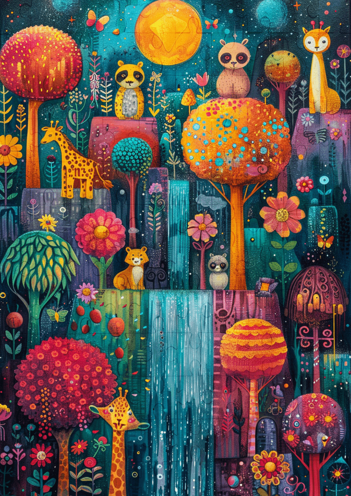 Animal Dreams - 120-piece wooden jigsaw puzzle