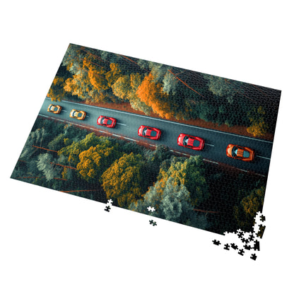 Supercars on Tour - 2000-Piece Jigsaw Puzzle