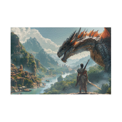 Ignisia The Fire Dragon - 1014-Piece Jigsaw Puzzle