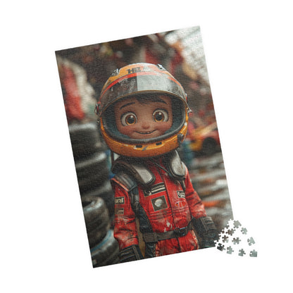 Mick The Rookie Racer - 1014-Piece Jigsaw Puzzle