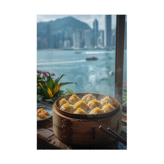 Dumplings in Hong Kong - 1014-Piece Jigsaw Puzzle