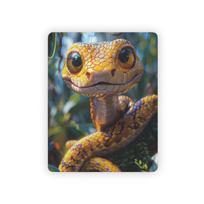 Snacks The Snake - 30-Piece Kids Jigsaw Puzzle