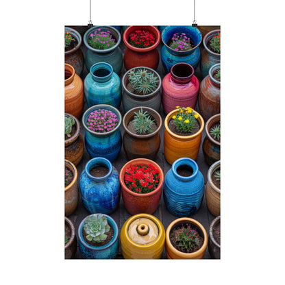 Pot Planters - Physical Print Stunning Premium Poster