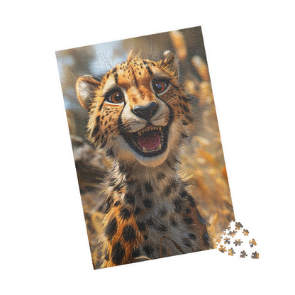 Cheers The Cheetah - 1014-Piece Jigsaw Puzzle