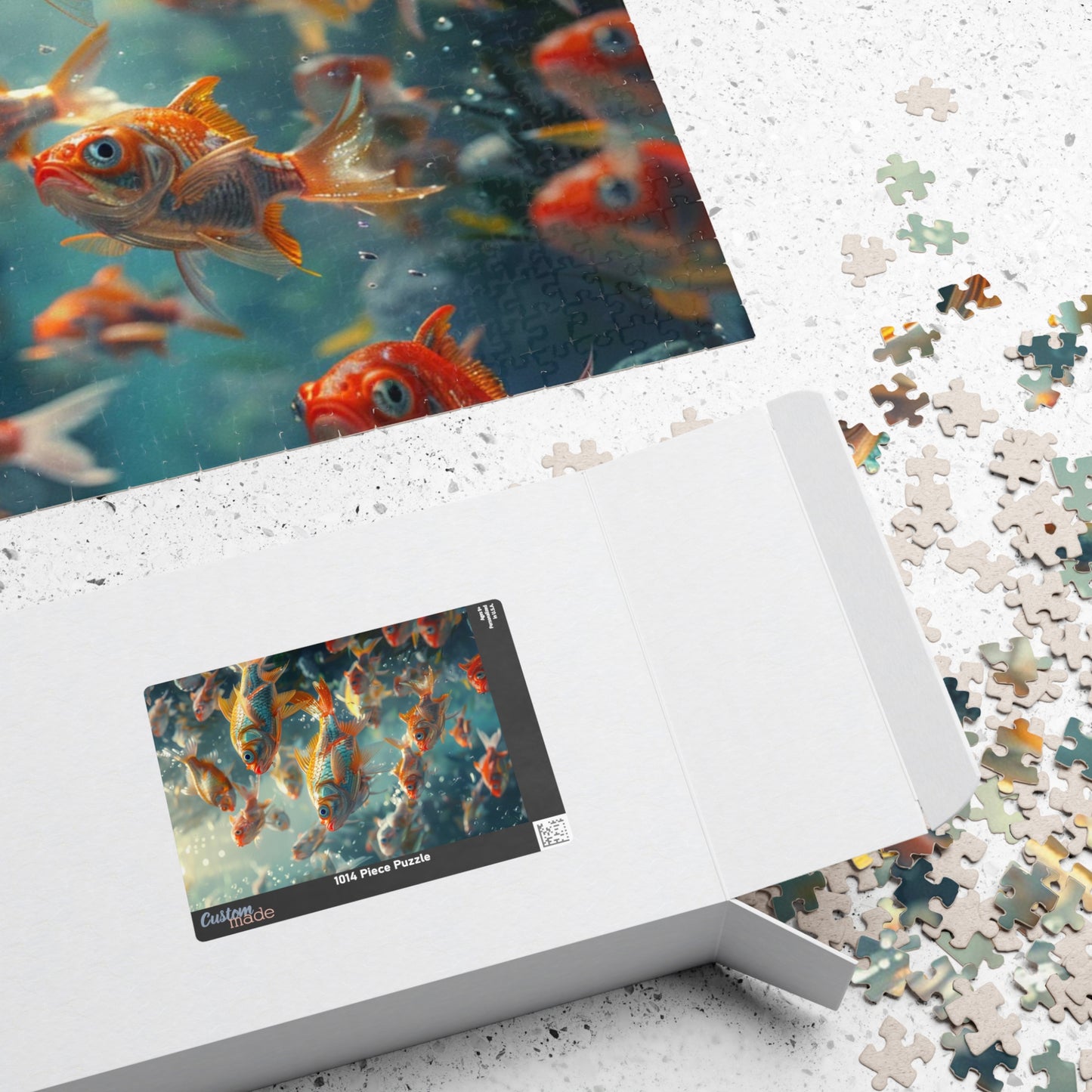 School of Fish - 1014-Piece Jigsaw Puzzle