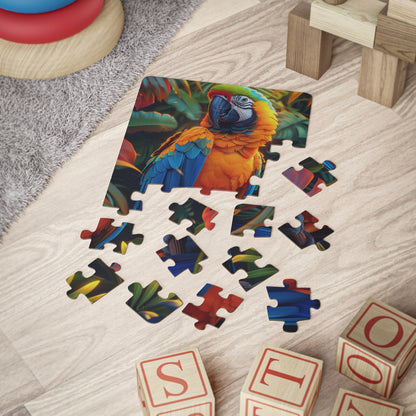 Macy Macaw - 30-Piece Kids Jigsaw Puzzle