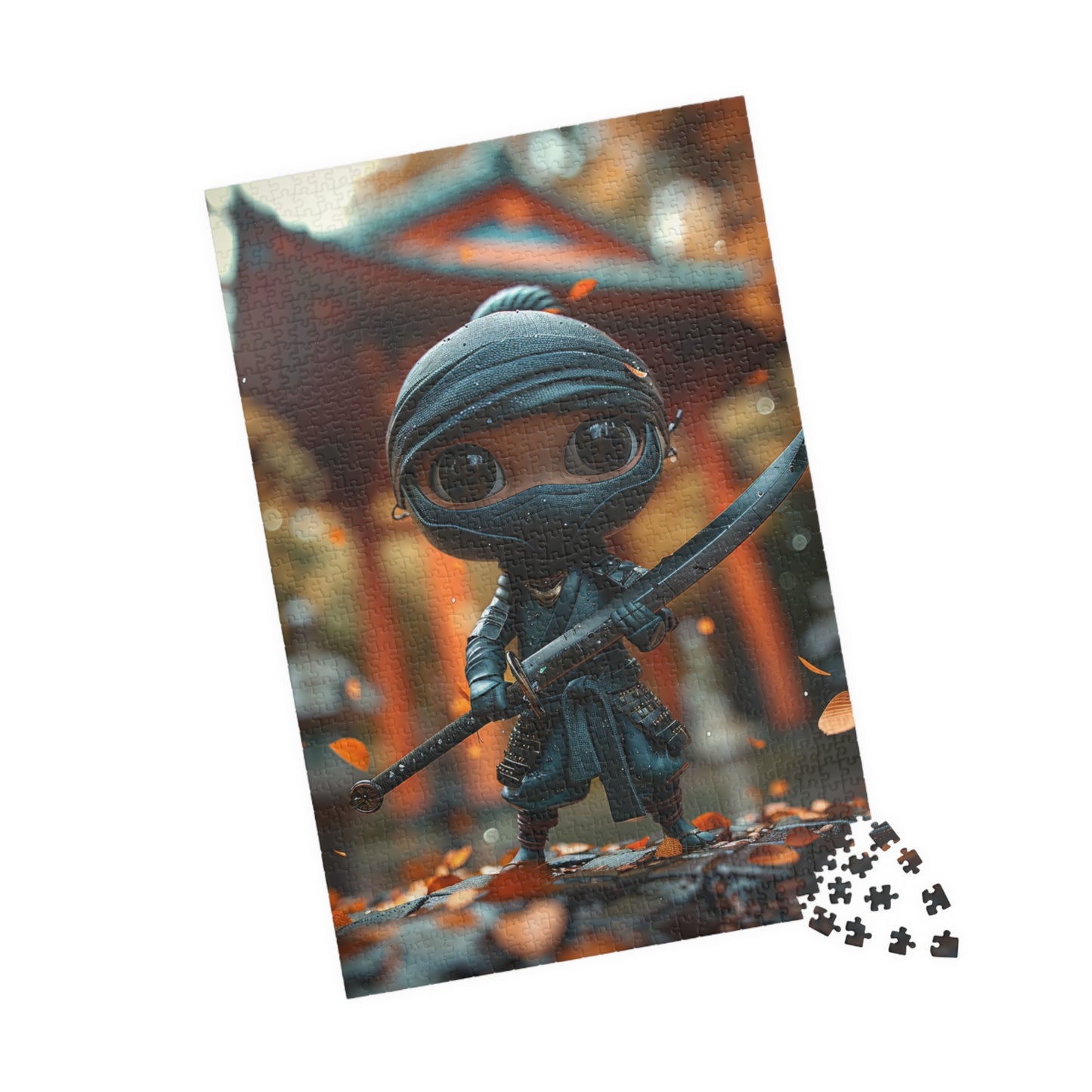 Cute Shadows The Ninja - 1014-Piece Jigsaw Puzzle