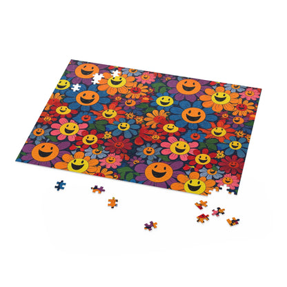 Smiling Sunflowers - 500-Piece Jigsaw Puzzle