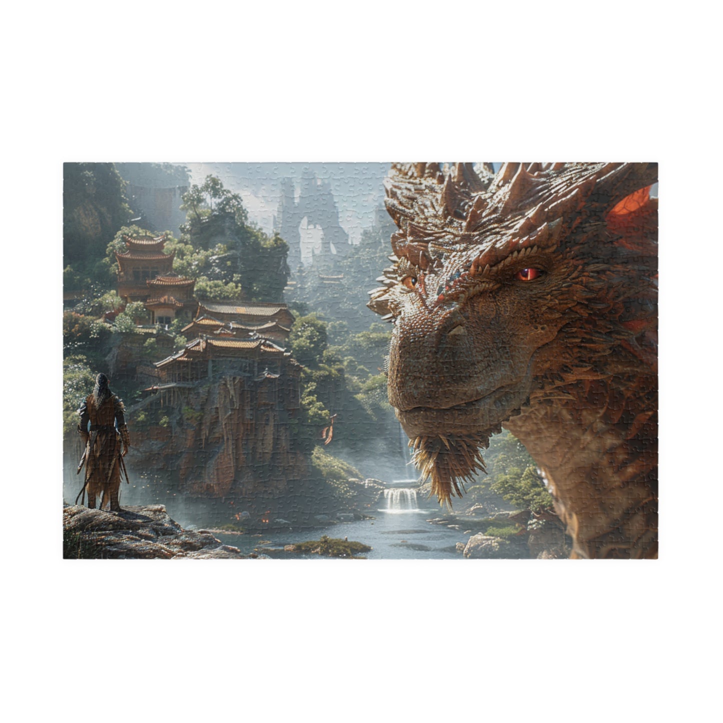 Xyrona The Dragon Protector - 1014-Piece Jigsaw Puzzle