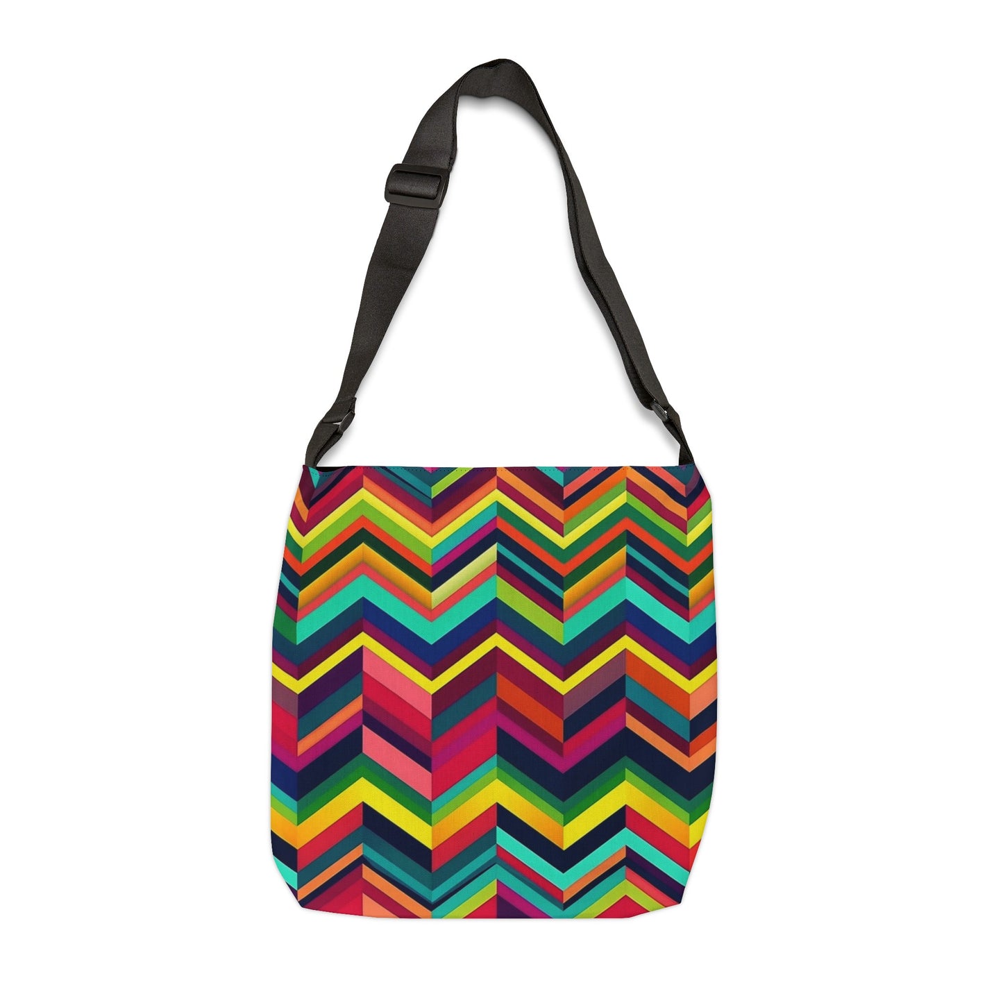 Super Bright Chevron Pattern - Tote Bag