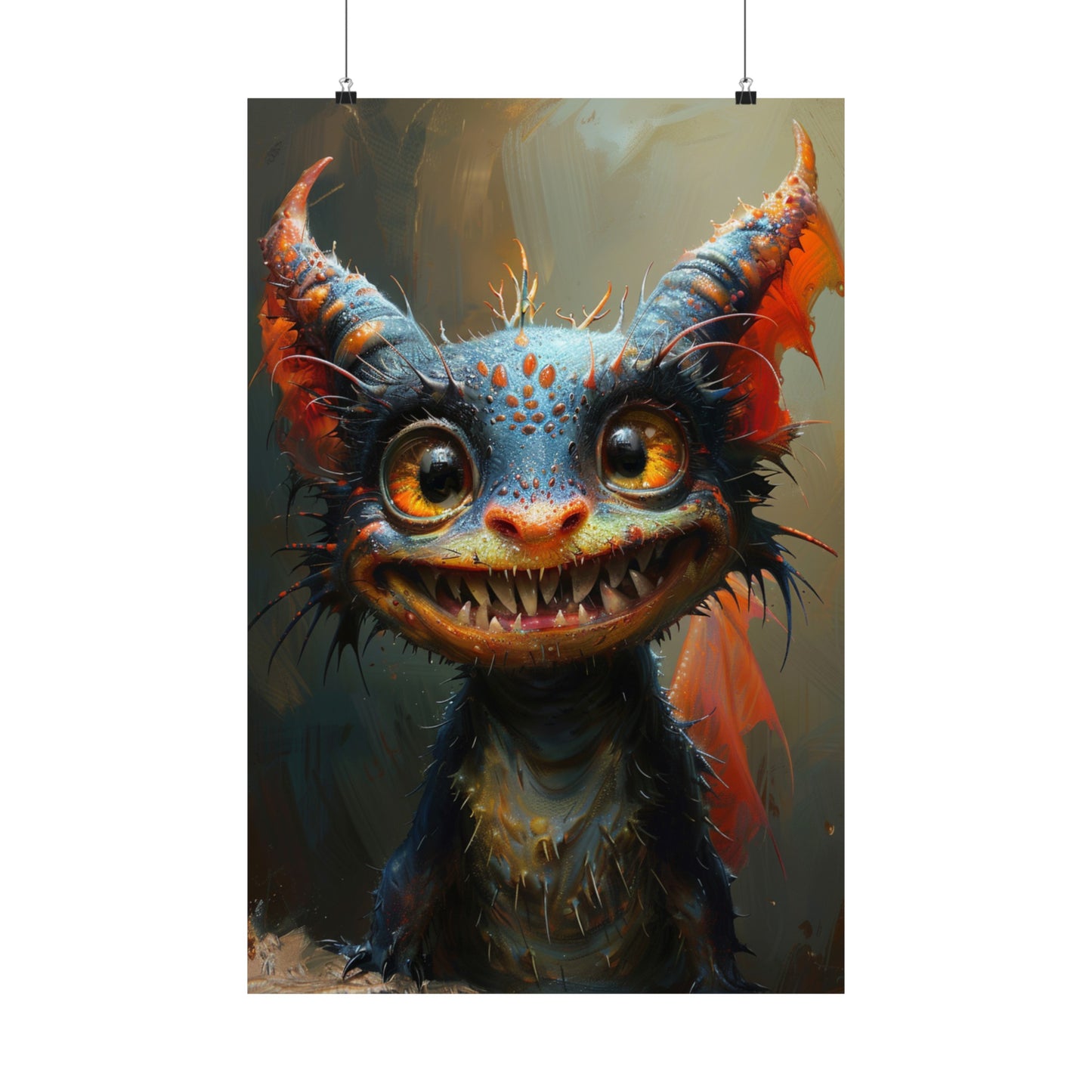 Cheeky Devil - Physical Print Stunning Premium Poster