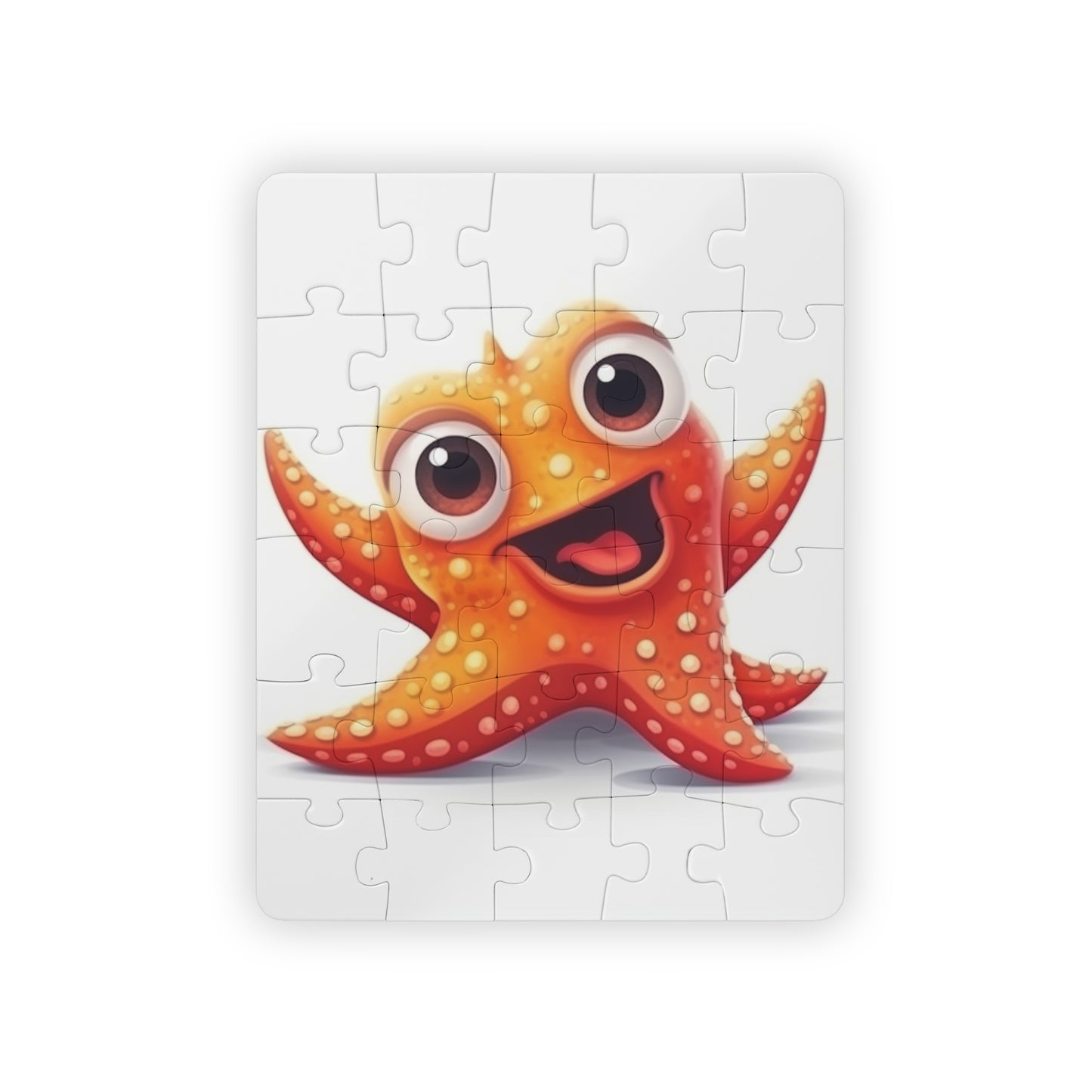 Orange Starfish - 30-Piece Kids Jigsaw Puzzle