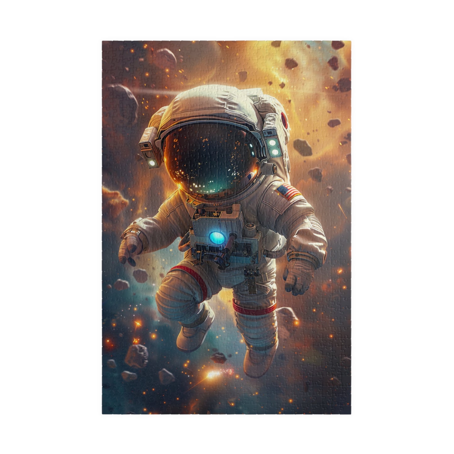 Astronaut in Space - 1014-Piece Jigsaw Puzzle