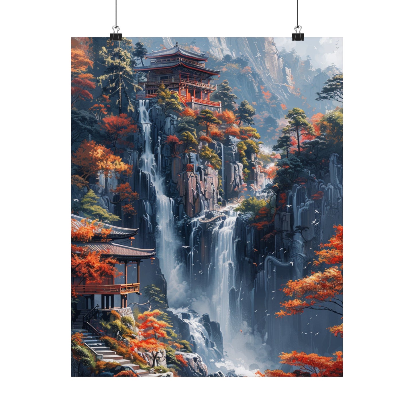 Japanese Landscape - Physical Print Stunning Premium Poster