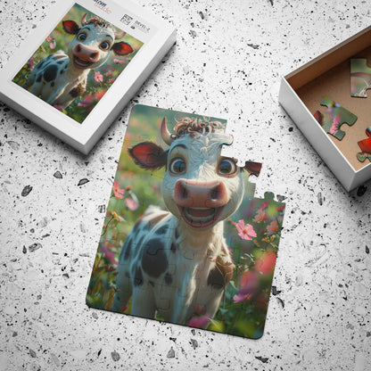 Chloe The Cow - 30-Piece Kids Jigsaw Puzzle