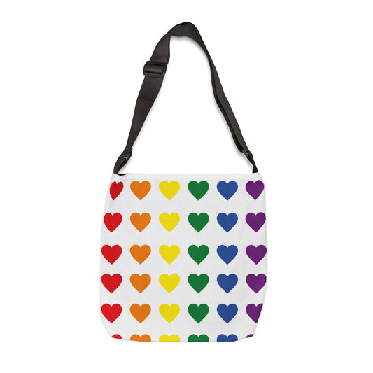 Rainbow Hearts - Tote Bag