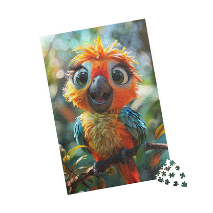 Maddy The Baby Macaw - 1014-Piece Jigsaw Puzzle