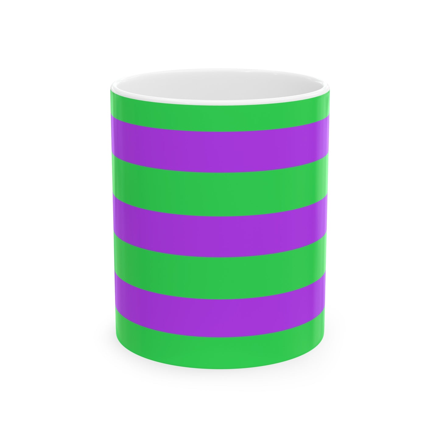 Purple Green Stripes