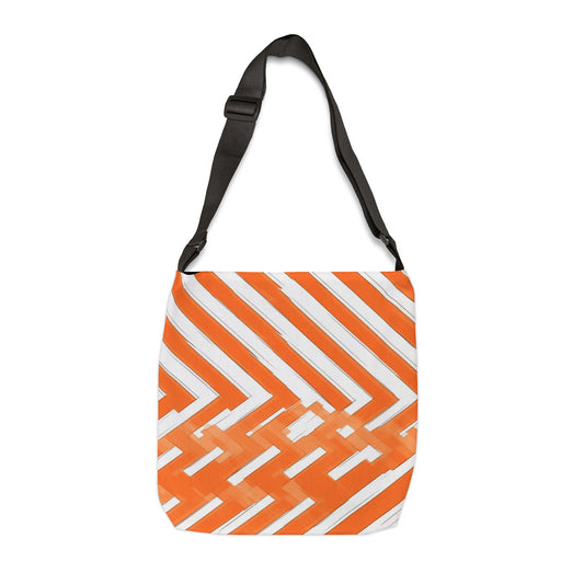 Orange Chevron - Tote Bag