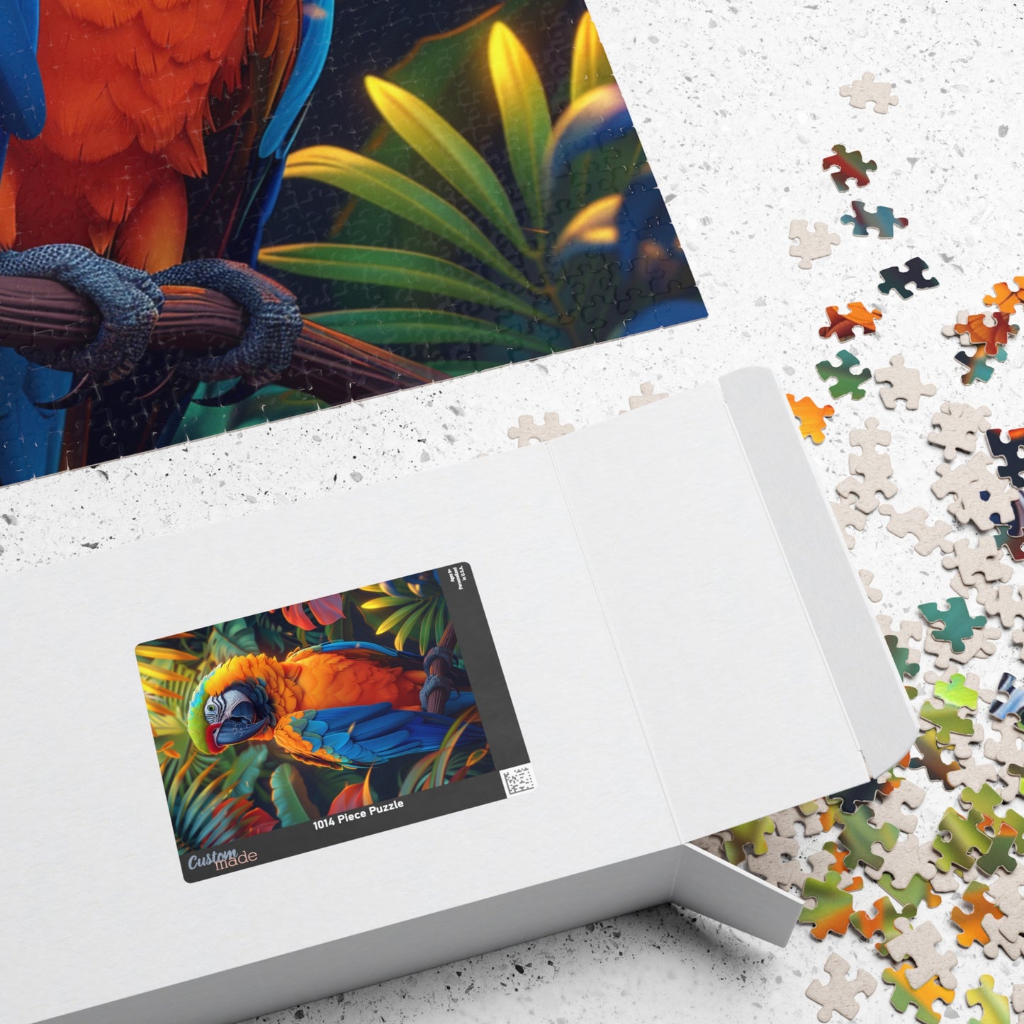 Majestic Macaw - 1014-Piece Jigsaw Puzzle