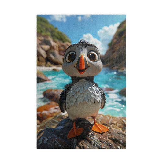 Peewee The Puffin Bird - 1014-Piece Jigsaw Puzzle